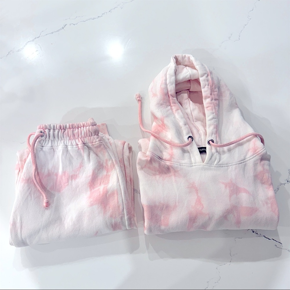 Pink Tie-Dye Set